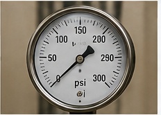 Sample pressure gauge photo